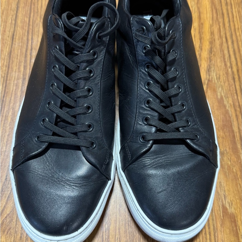 Thursday Black Leather Men's Sneakers